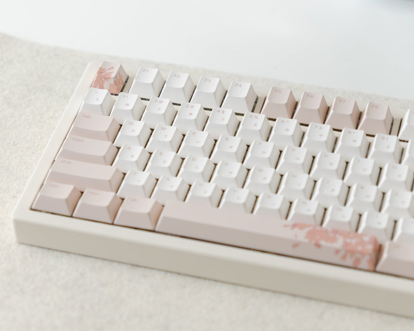 sakura keycaps