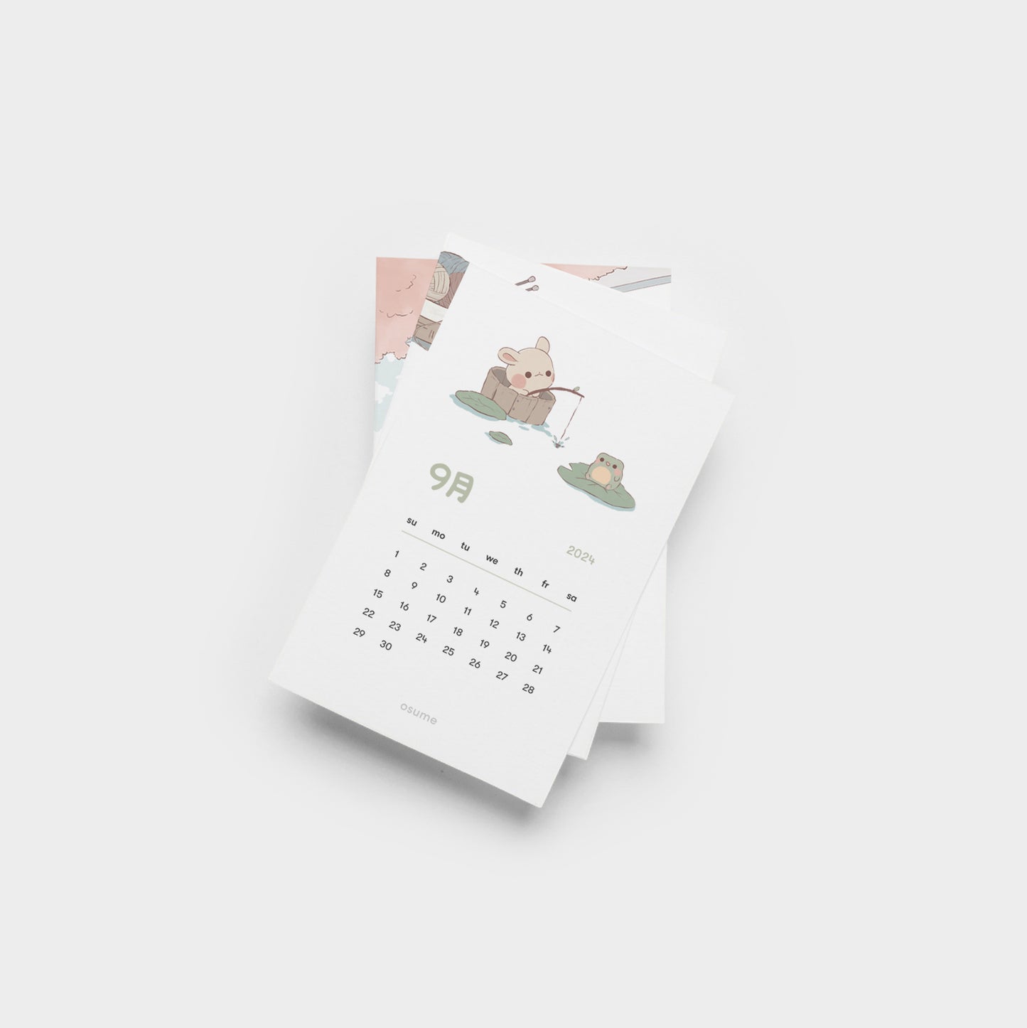 calendar sheet pack