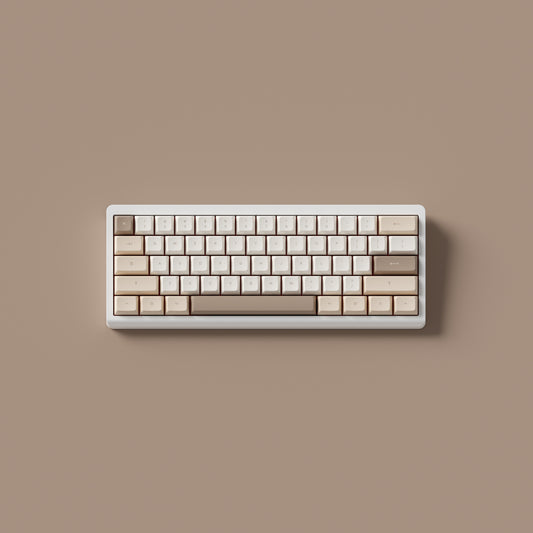 dalgona marshmallow keycaps