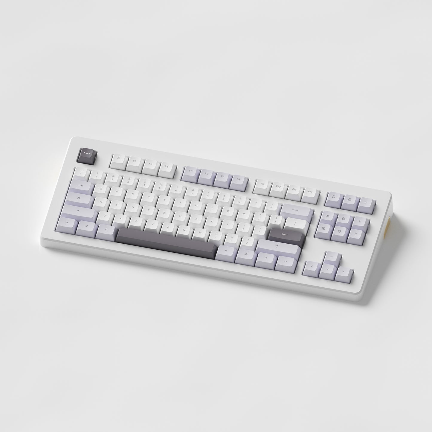 lilac dreams marshmallow keycaps