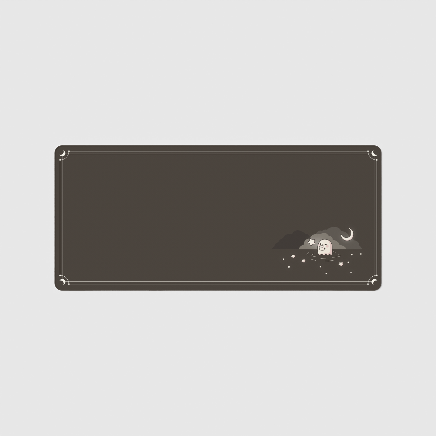 little ghost standard deskmat